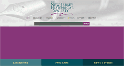 Desktop Screenshot of jerseyhistory.org